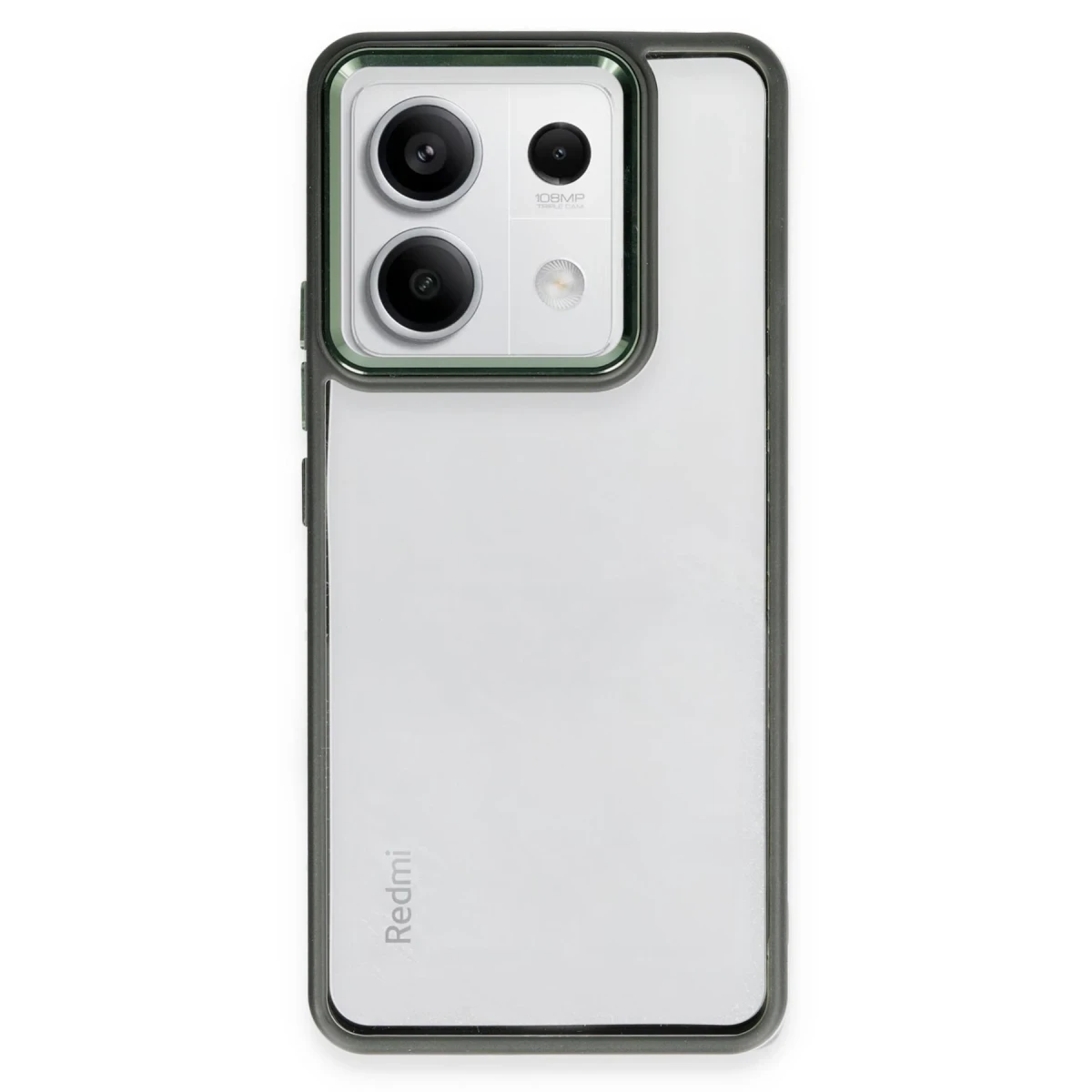 Xiaomi Redmi Note 13 Pro 4G Kılıf Power Silikon - Koyu Yeşil