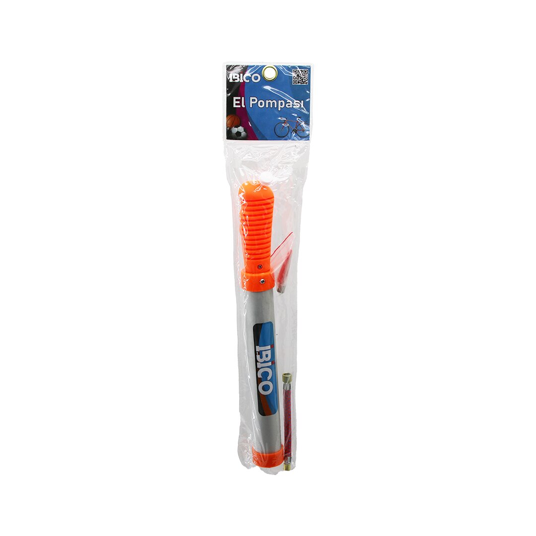 Mini El Pompası Bisiklet - Top 29.5CM Metal Çubuk - Pls.gövde - Sap Pompa Hortum - Top İğne - Uç