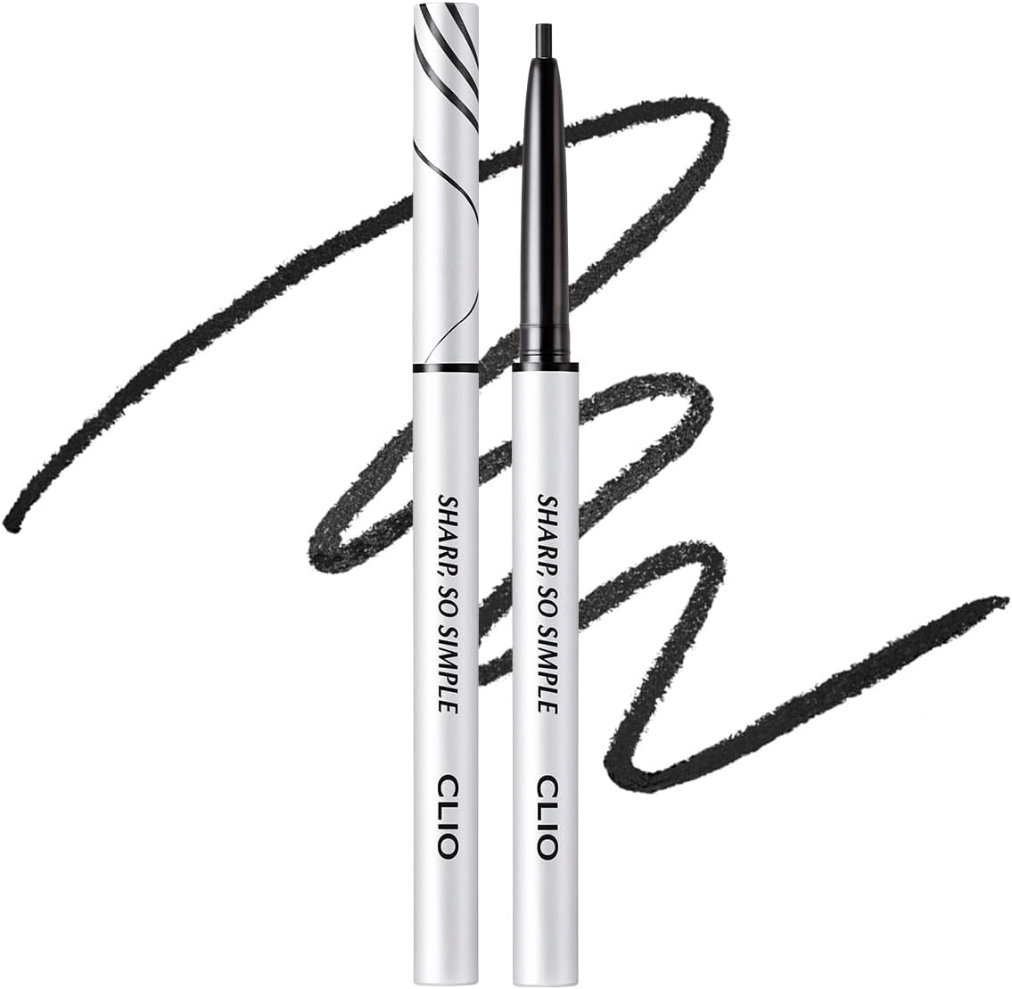 CLIO Suya Dayanıklı, İnce Uçlu Göz Kalemi CLIO Sharp So Simple Waterproof Pencil Liner (01 Black)