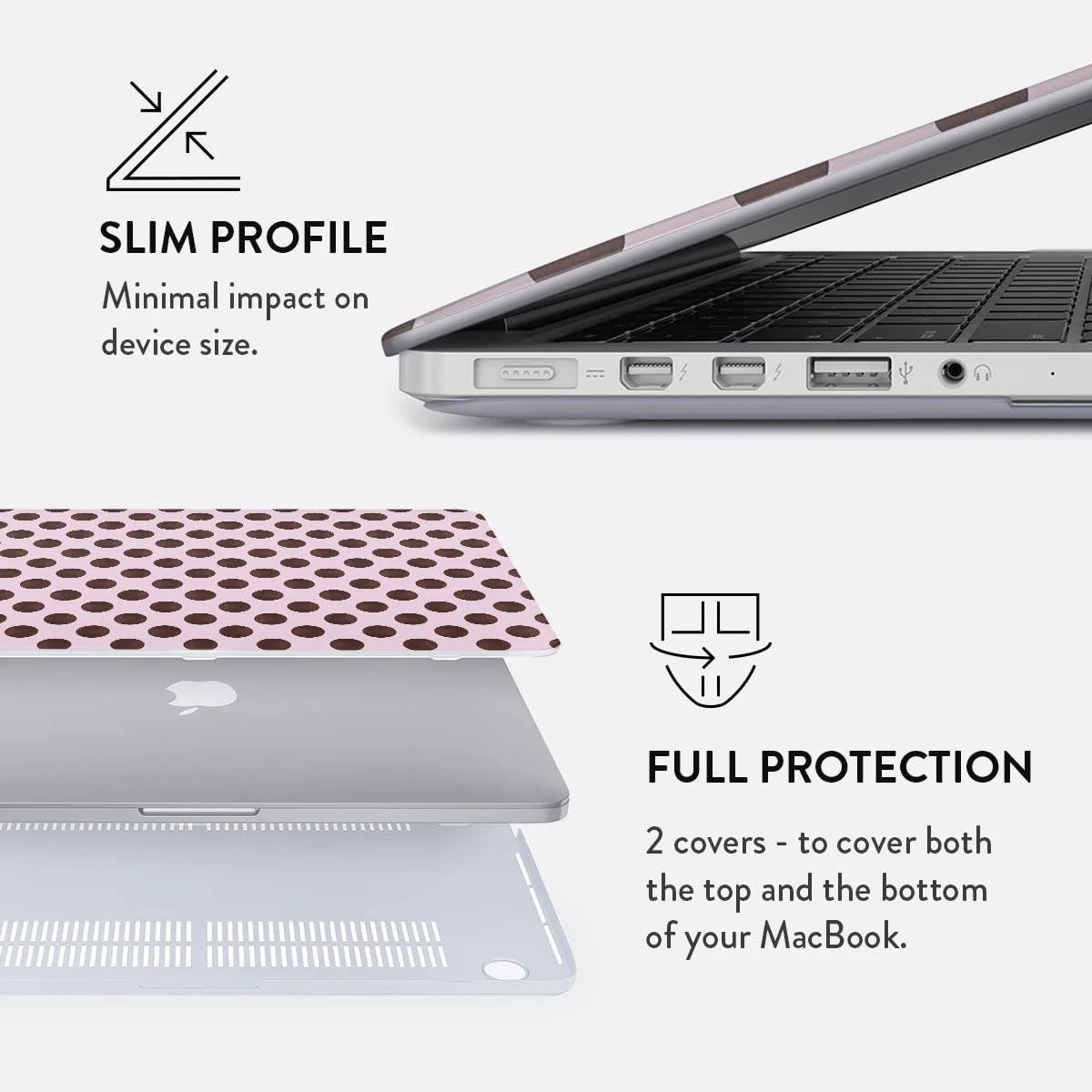 Macbook case for Macbook Air 15 A2941 ile uyumlu koruma kılıfı, New Crush
