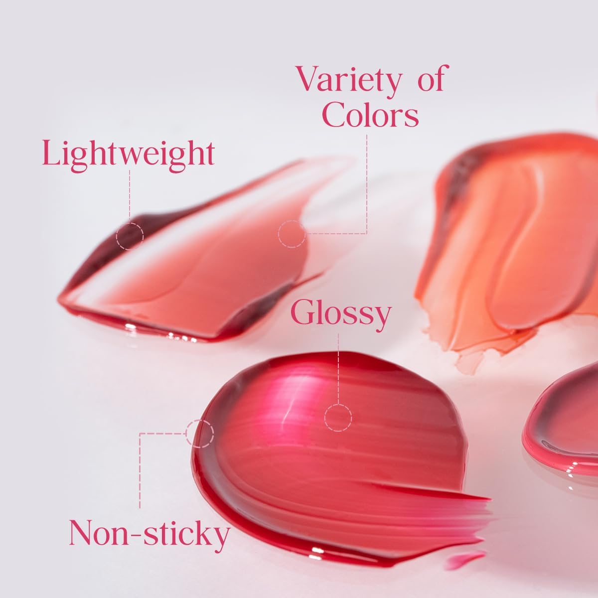 CLIO Yapışkanlık Hissi Vermeyen Yoğun Işıltılı Tint CLIO Crystal Glam Tint (01 Vintage Apple)
