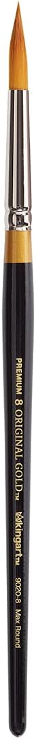 Original Gold Paint Brush-Max Round, Size: 8