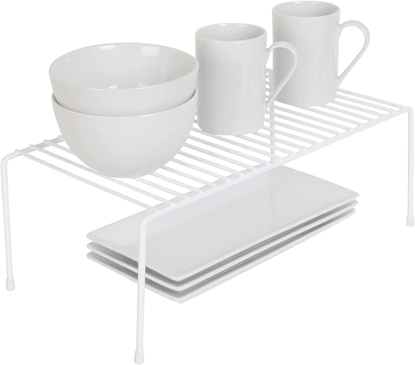 TEL ORGANİZER DOLAP DEPOLAMA RAFI 22X40CM BEYAZ (1)