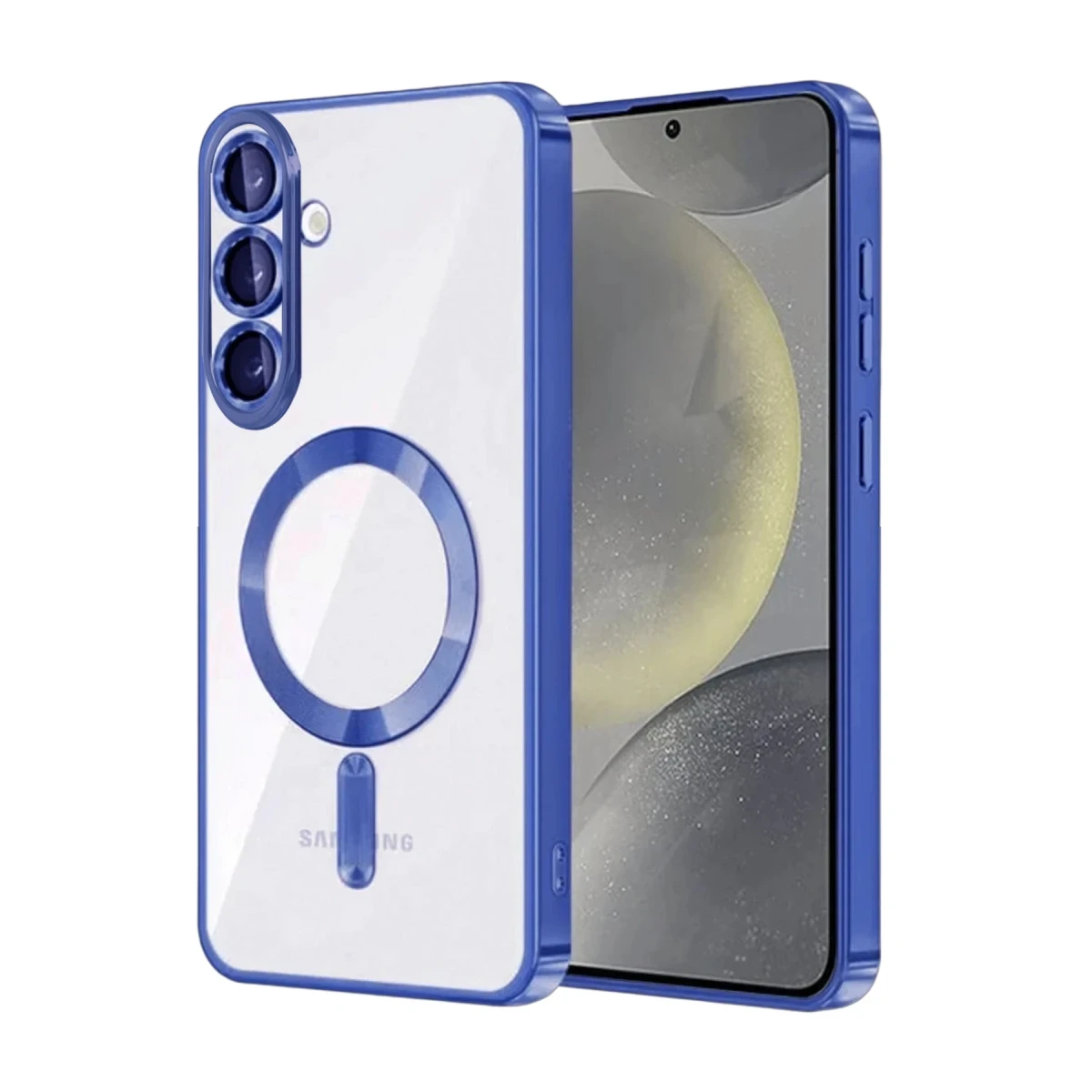 Samsung Galaxy A57 5G Kross Magneticsafe Kapak - Lacivert