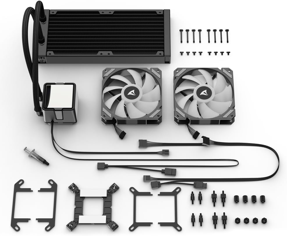 FAN SIVI SOĞ. AMD/INTEL ARGB S50 ARGB BLACK