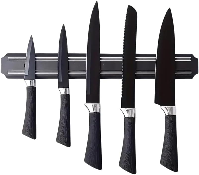Mıknatıslı Bıçak Askısı 33 cm Bıçak Tutucu Duvar Tipi Bıçak Organizer Mutfak Bıçaklık Şerit