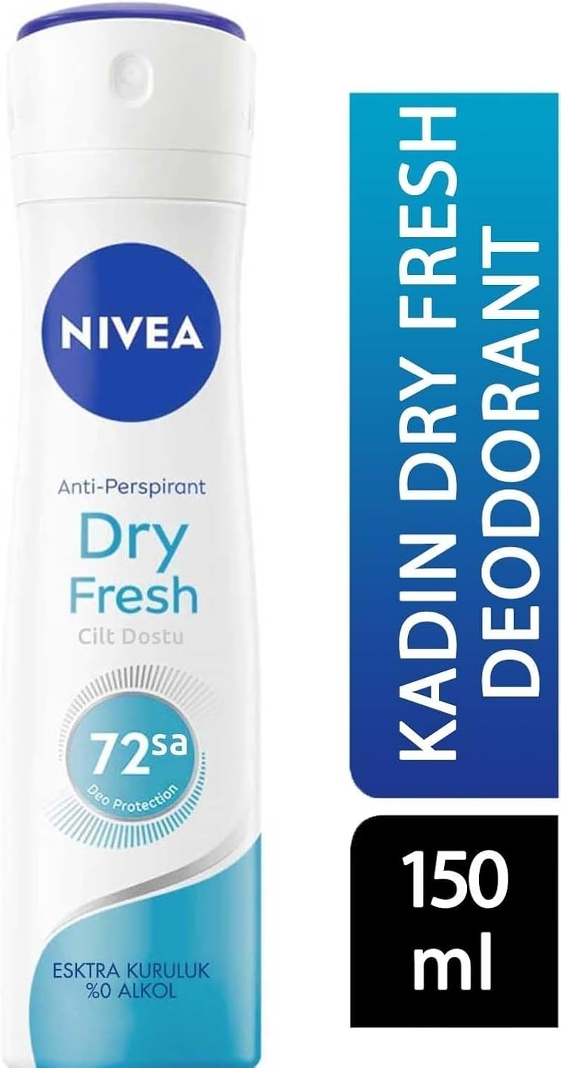 Dry Fresh Kadın Sprey Deodorant, 150 ml