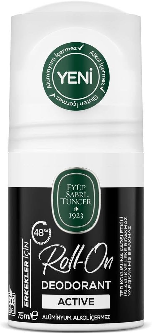 Eyüp Sabri Tuncer Roll On Deodorant-Aktif (Erkek) 75 ml