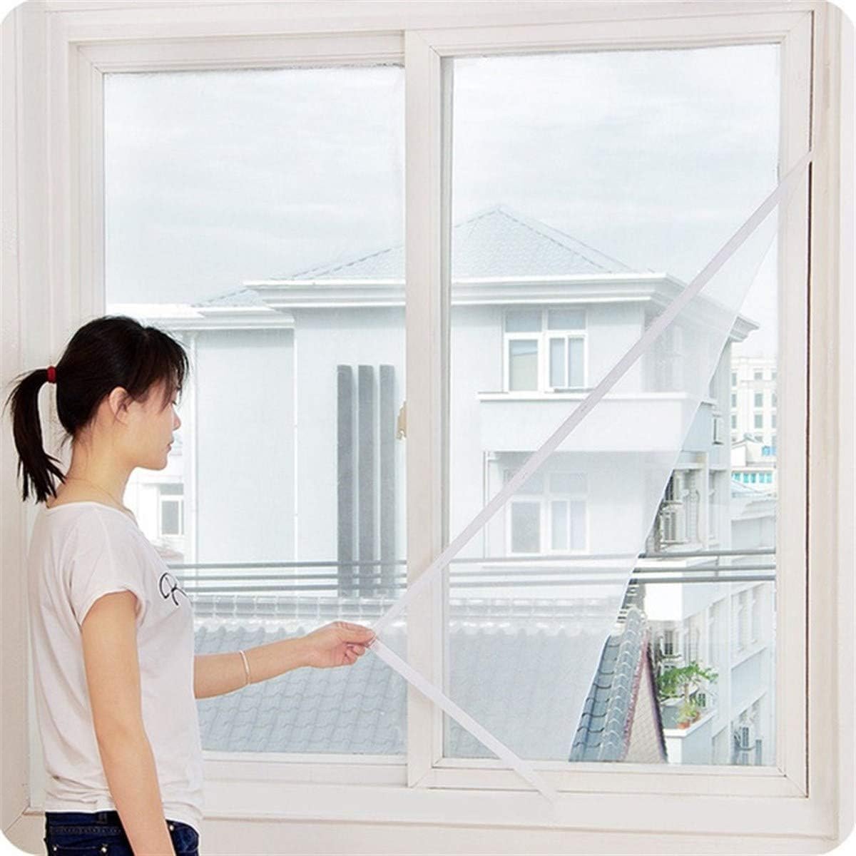 Tül Pencere Sinekliği,Cırtlı Cam Ve Pimapen İçin Böcek Ve Sinek Engelleyici Tül Sineklik (75x125 Cm)