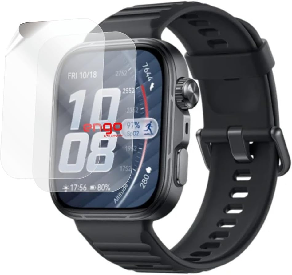 Watch Fit 5 Pro Koruyucu İle Uyumlu Ekran Koruyucu, Tam Kaplayan Akıllı Saat Koruması, Çizilmeye Dayanıklı Tpu Koruma 2 Adet, Hd Şeffaf