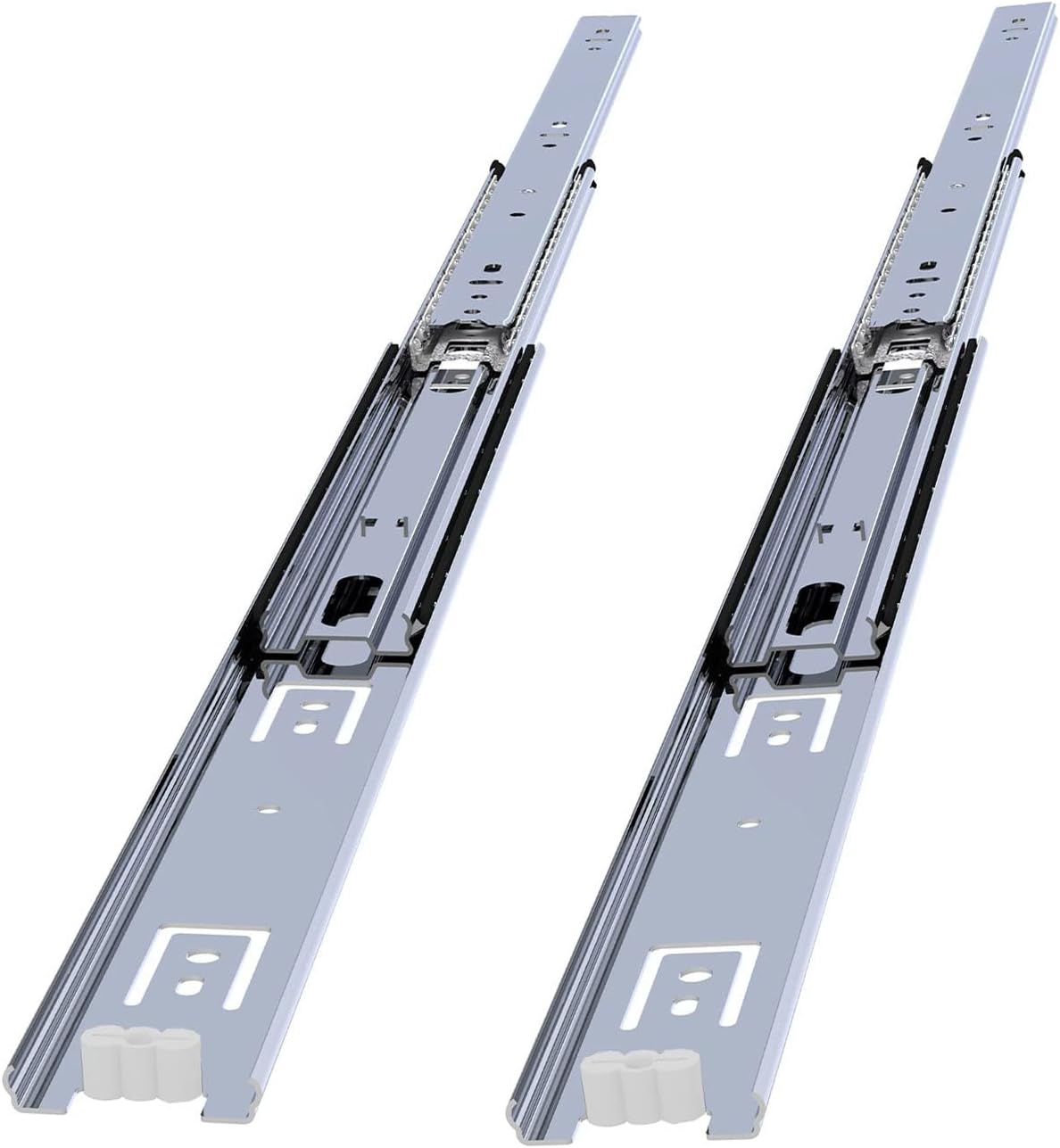 Bilyalı Dolap Çekmece Rayı Metal En 3.6 cm Uzunluk 50 cm