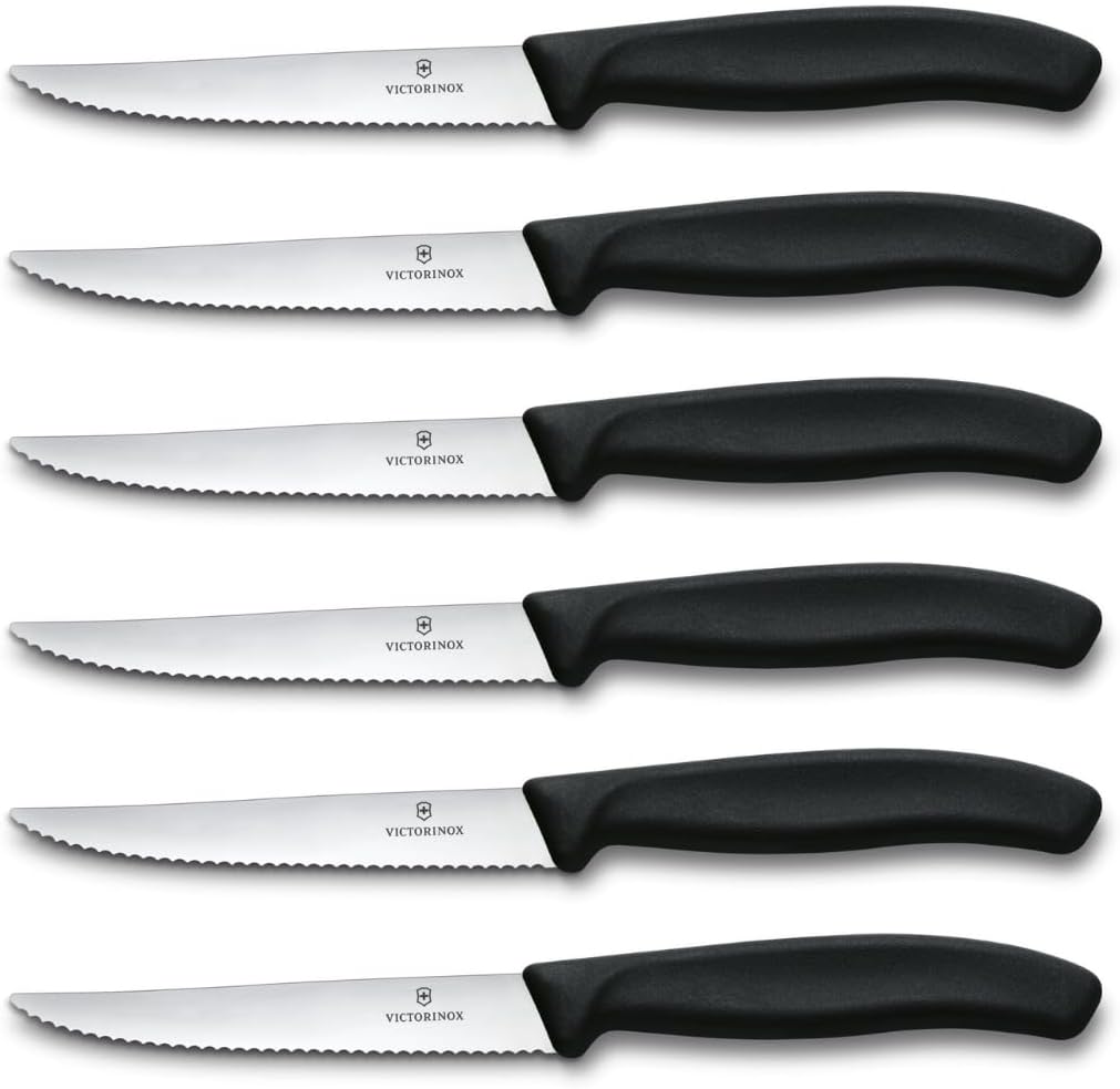 6.7233.6 Mutfak 6'lı Steak-Biftek Bıçağı (Blisterli)