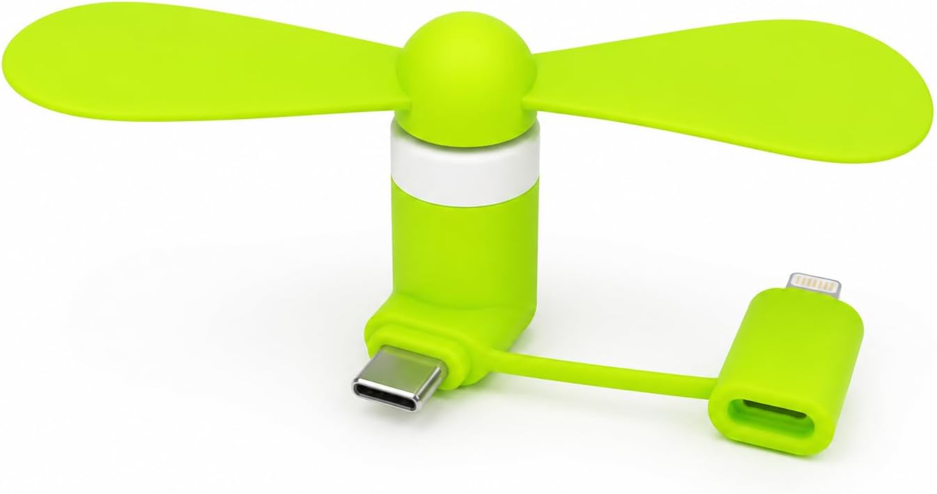 Cep Boy Telefon Soğutucu Fan Sessiz Çalışan Mini USB Pervane Android iOS Uyumlu