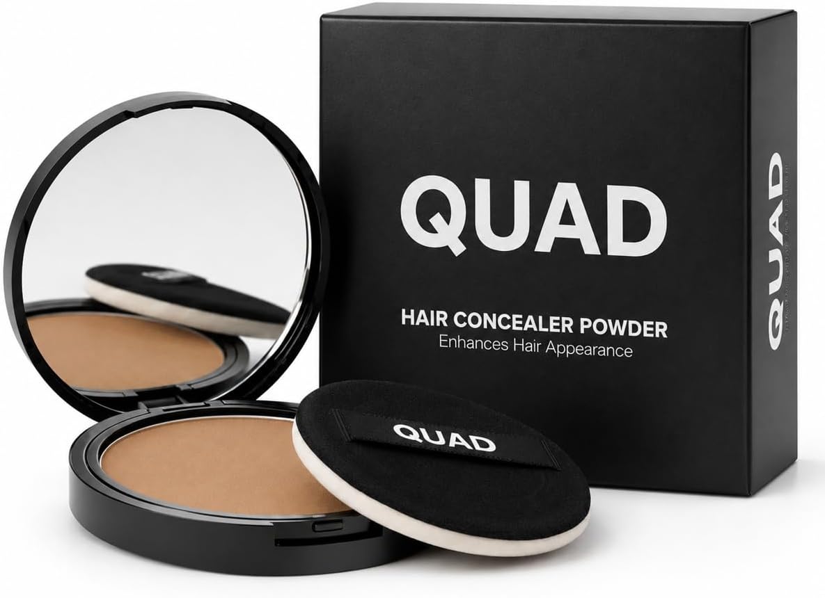 Unisex Saç ve Sakal Kapatıcı Dolgunlaştırıcı Pudra, Açık Kahve, 12gr, Doğal Görünüm, Anında Hacim