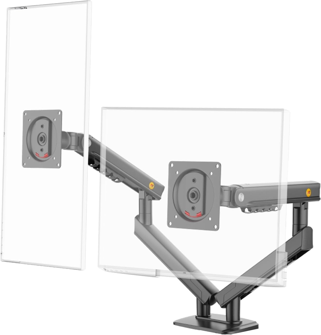 North Bayou A5C 17-32 İnch Çift Kol 2-9 KG Vesa Uyumlu Monitör Standı