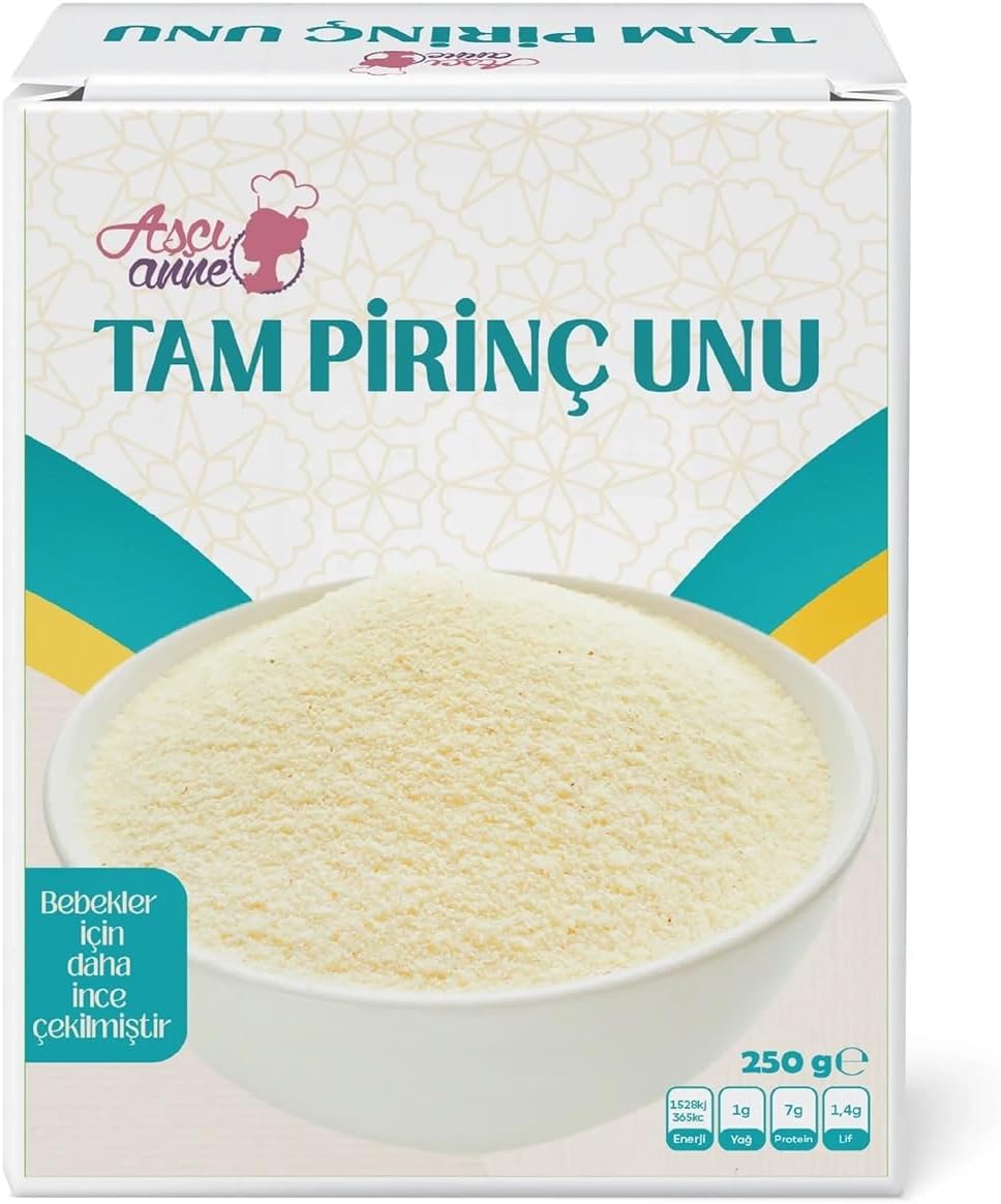 Aşçı Anne Tam Pirinç Unu - 6+ Ay - 250G