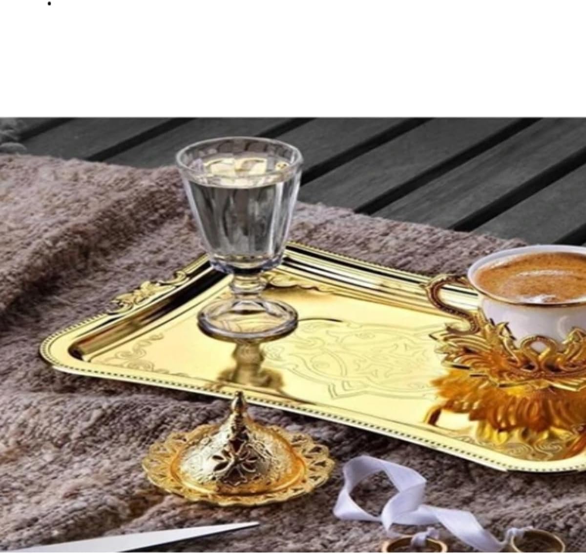 Tiryaki Damat Sunum Seti, Gold, Kahve Fincanı