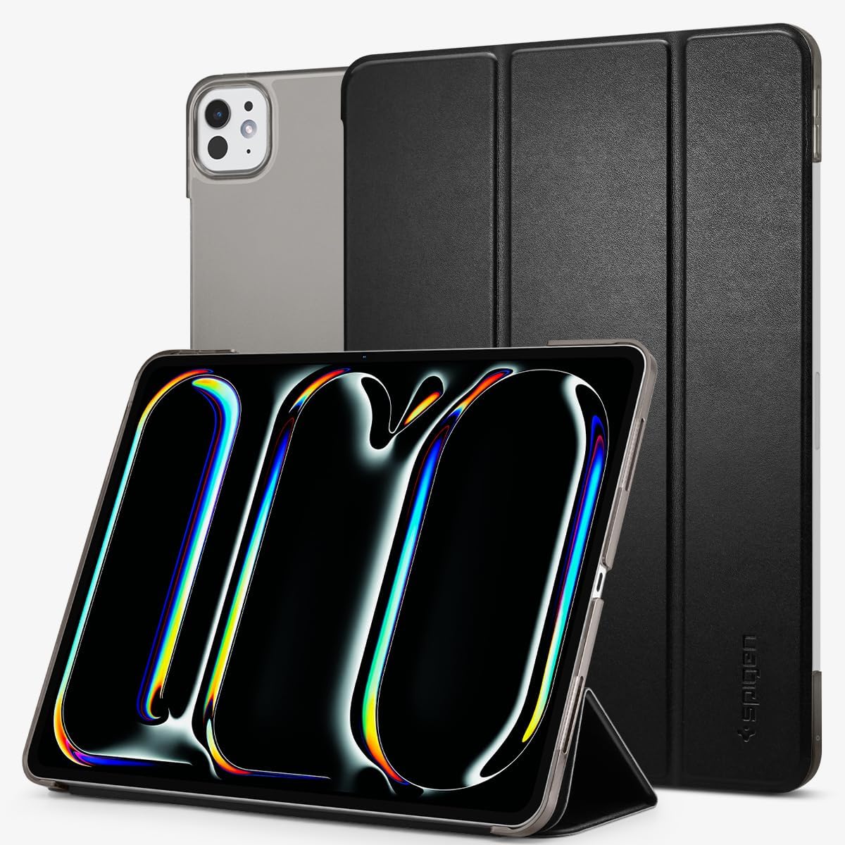 iPad Pro 13" (2025/2024) ile Uyumlu Kılıf Smart Fold Black - ACS07015
