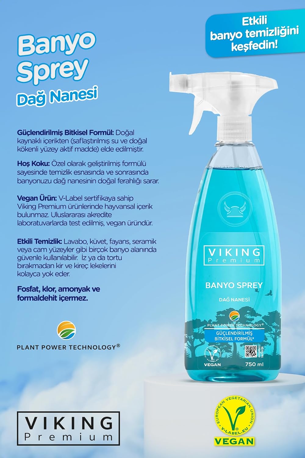 Banyo Spreyi Dağ Nanesi 750 Ml