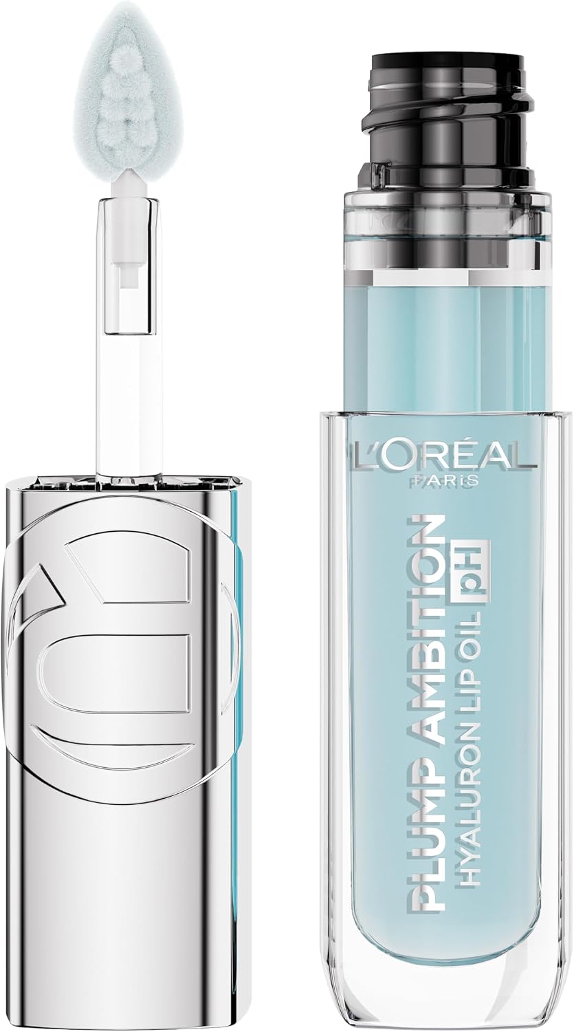L'Oreal Cosmetics Plump Ambition Hyaluron Lip Oil pH Dudak Parlatıcısı - 113 Icy Blue