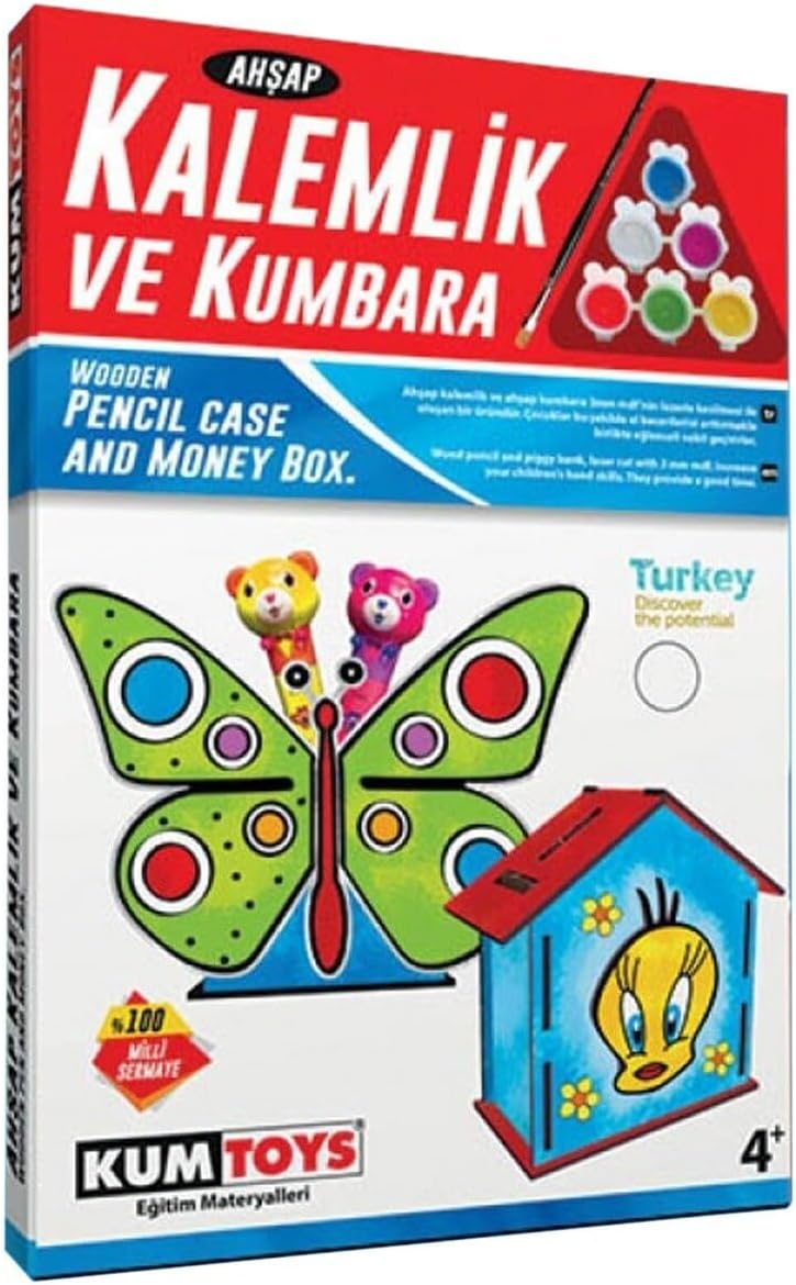 Kalemlik ve Kumbara Set