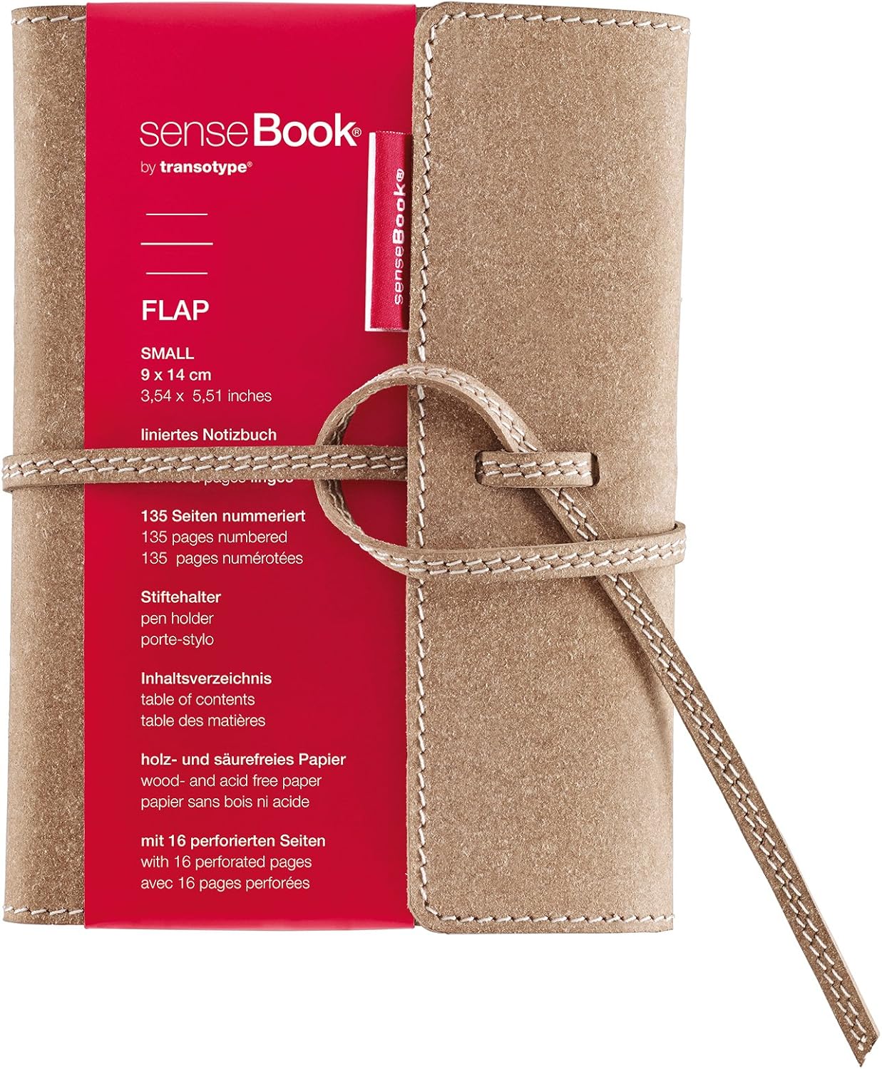 Sensebook Flap S A6 Çizgili