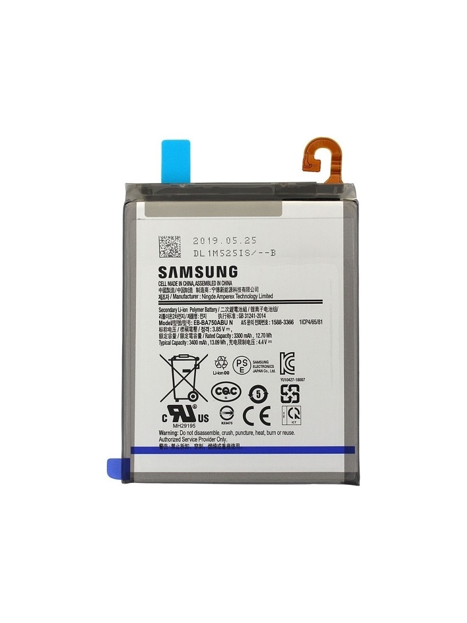 Samsung A10 Batarya Pil