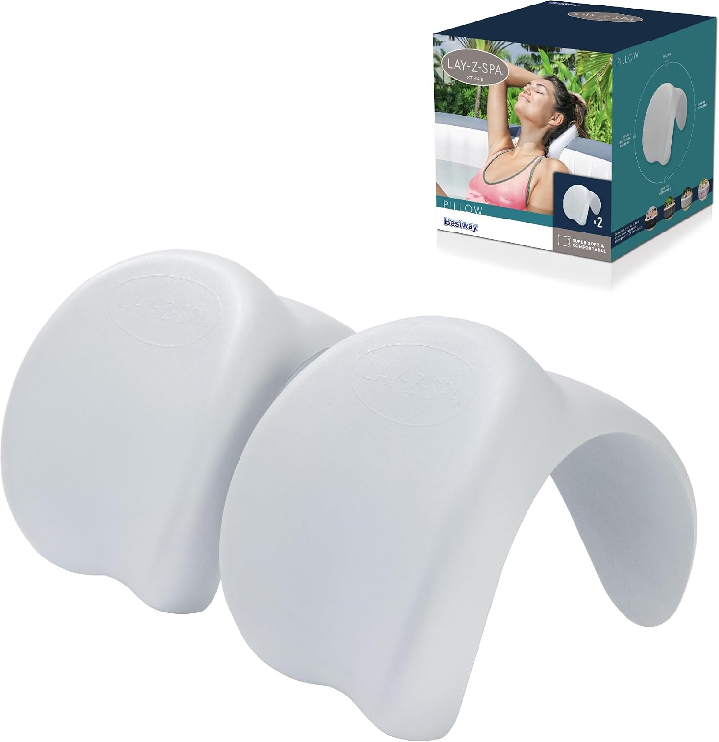 LAY-Z-SPA boyun yastığı seti 25 x 19,5 x 17,5 cm