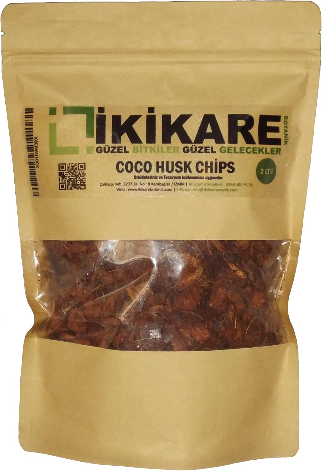 İkikare Coco Husk Chips (Hediyeli)