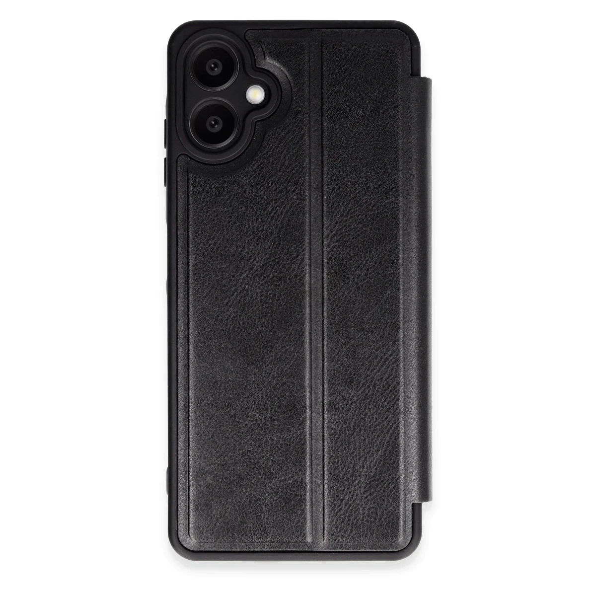 Samsung Galaxy A06 Kılıf Flip Cover - Siyah