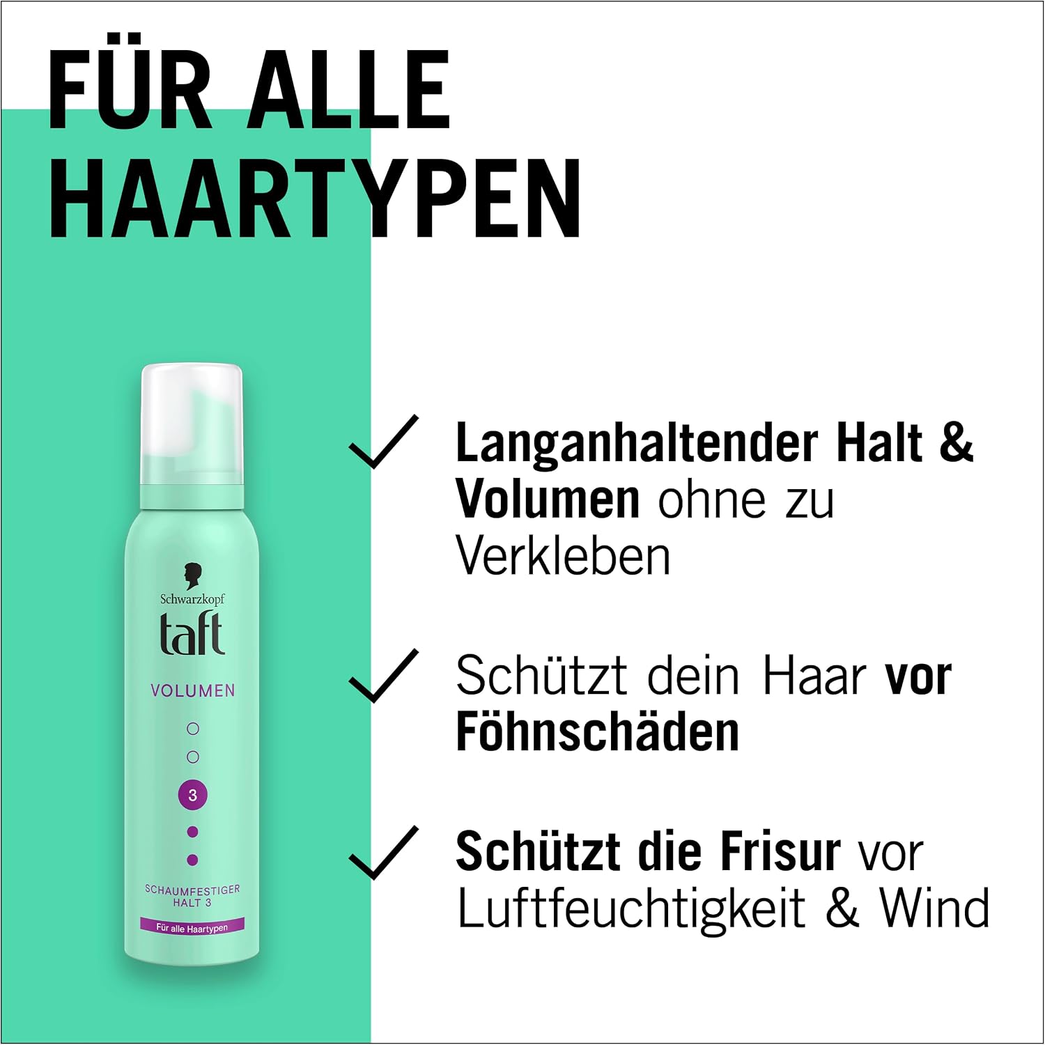 Volume Hacim Verici Saç Köpüğü 150 ml
