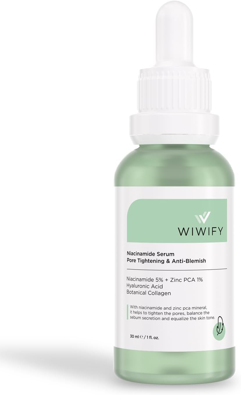Gözenek Sıkılaştırıcı Anti Akne Ton Eşitleyici Botanikal Kolajen Serum (niacinamide 5%+zınc Pca 1%) NIACINAMIDE SERUM