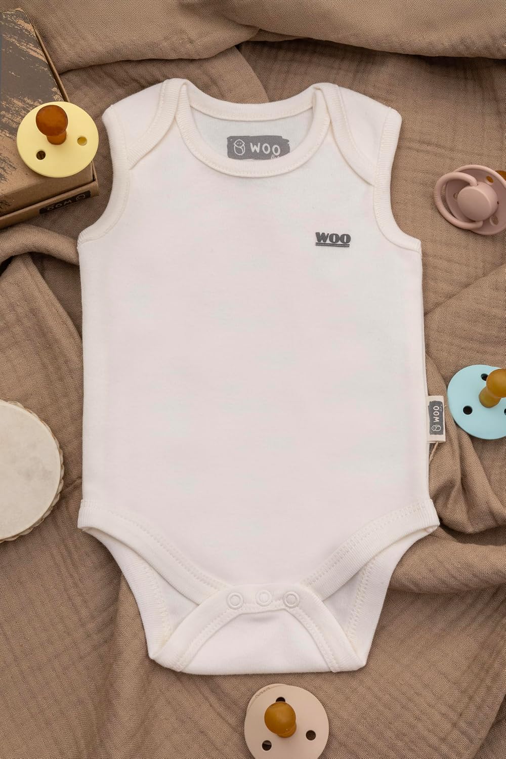 Organik Sertifikalı Atlet Bebek Zıbın Body Kimyasal İçermez%100 Pamuklu badi