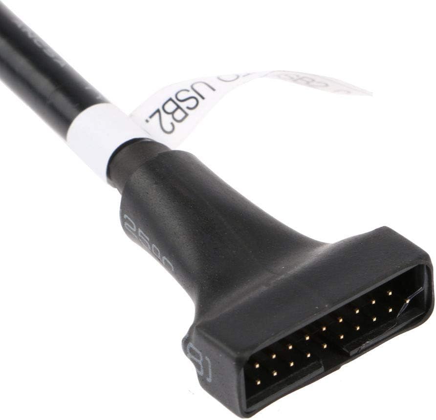 Al-4584 9 Pin USB 2.0 Dişi - 19 Pin USB 3.0 Erkek Çevirici Dönüştürücü Adaptör Kablosu