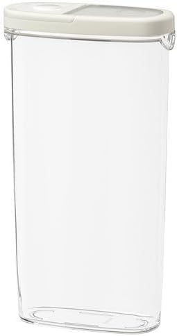 Vakumlu Kapaklı Saklama Kabı Beyaz Silikon Kauçuk Beyaz 8x30 Cm 1 Adet Büyük Boy