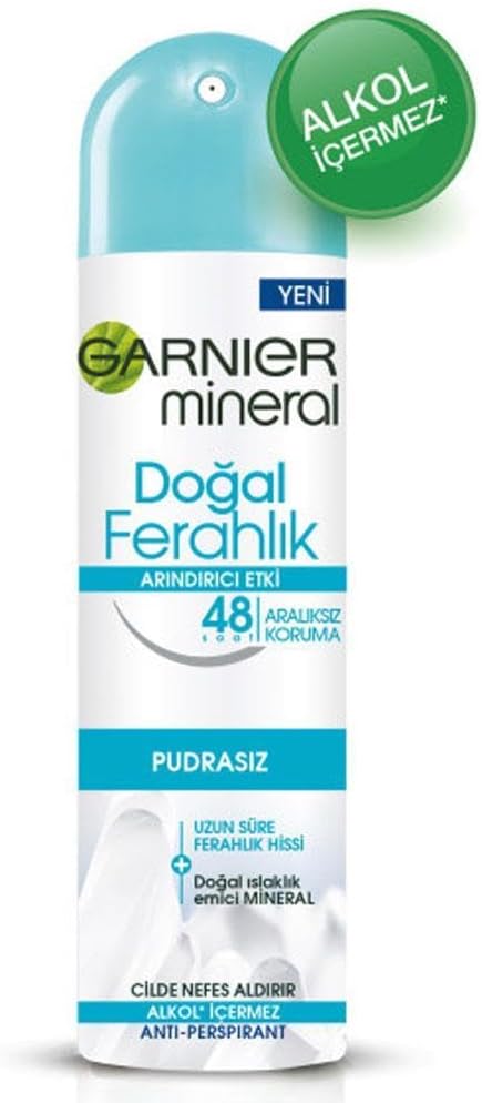 Mineral Doğal Ferahlık Sprey Deodorant