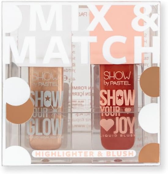 Glow Liquid Highlighter 72 & Joy Liquid Blush Allık 57