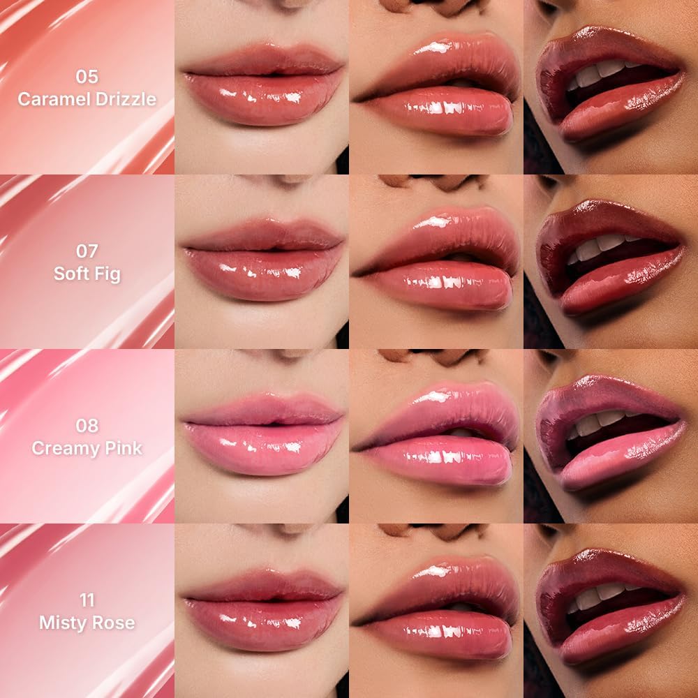 Nemlendirici ve Besleyici, Dudak Parlatıcısı Pure Water Lip Gloss (12 Chilling Petal)