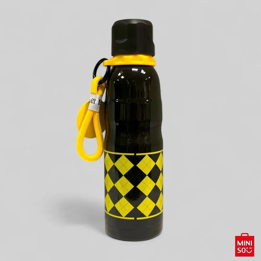 Harry Potter Lisanslı, Uçlu Termos, 600 ml Kapasite, Sarı