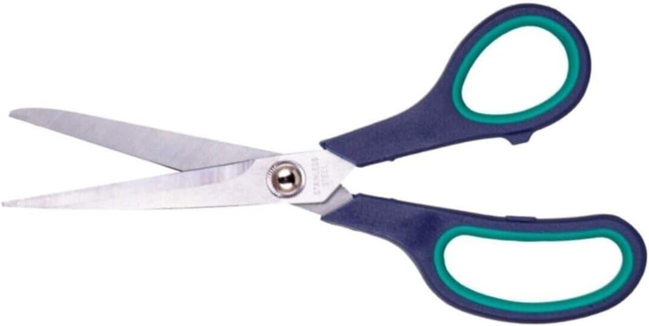 Silikon Saplı Paslanmaz Çelik Terzi Makası 8.5'' (21,5cm)
