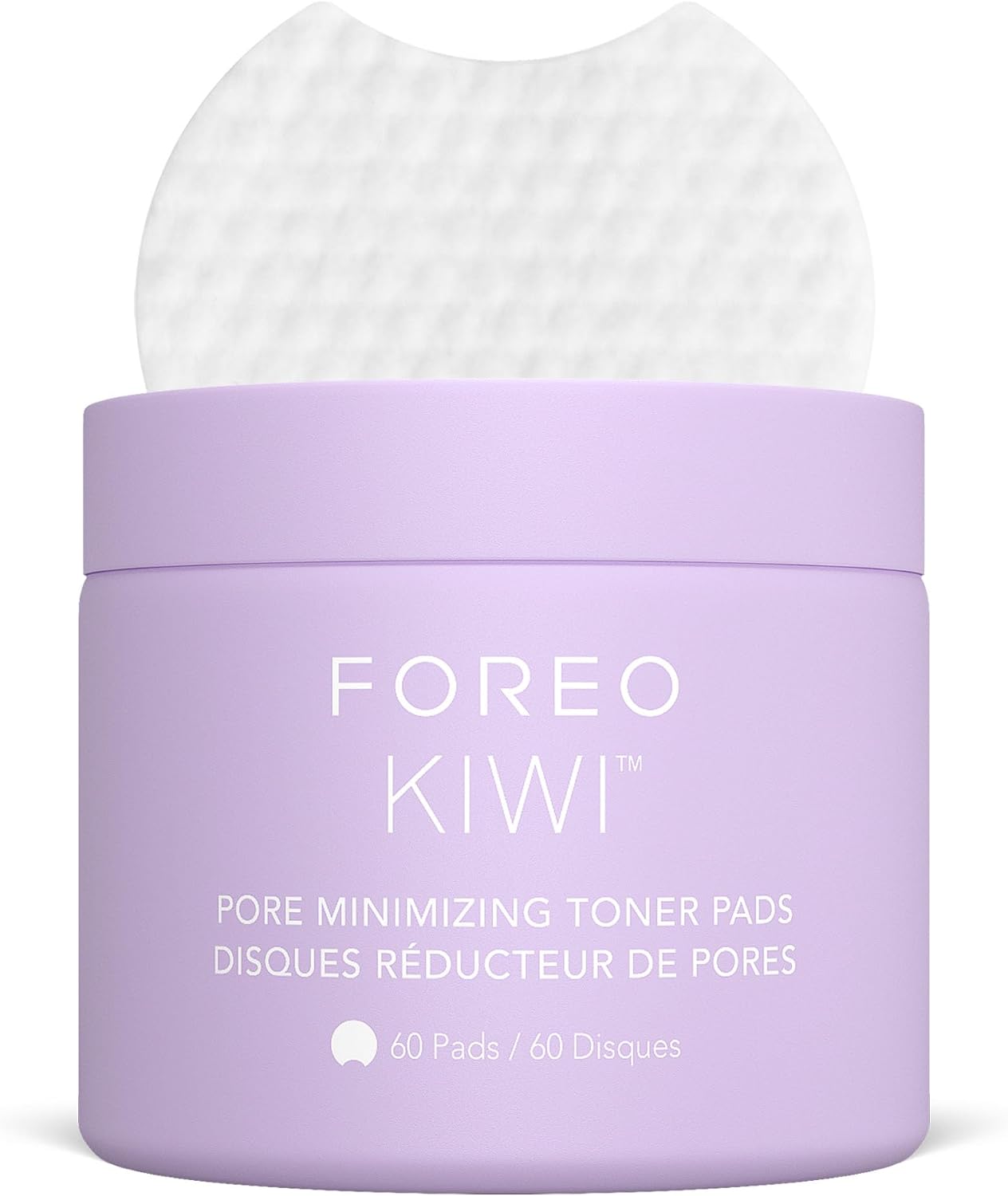 KIWI Gözenek Minimizing Toner Pedleri 60 adet – Witch Hazel & Centella Asiatica Peeling Yüz Pedleri, Yağ, Akne Taç Cilt için – Gözenek Minimizer ve Redness Rölyef