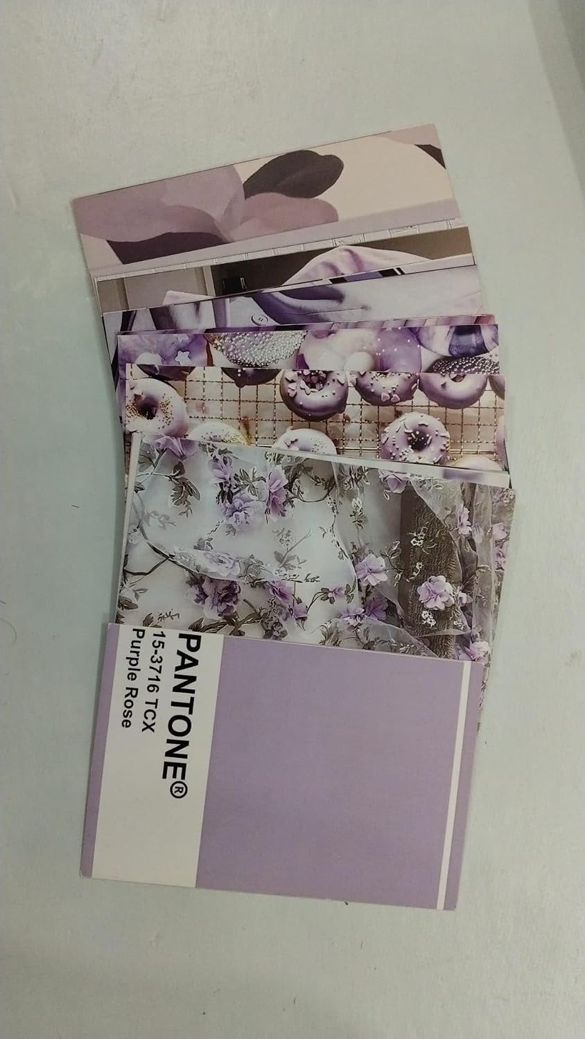 Lila Estetik Duvar Kolaj Seti - 50 Adet Mor Pantone ve Lavanta Tonlarında Fotoğraf Kartları, Genç Kız Odası Duvar Dekoru, Purple Aesthetic Poster Paketi (10x15 cm)