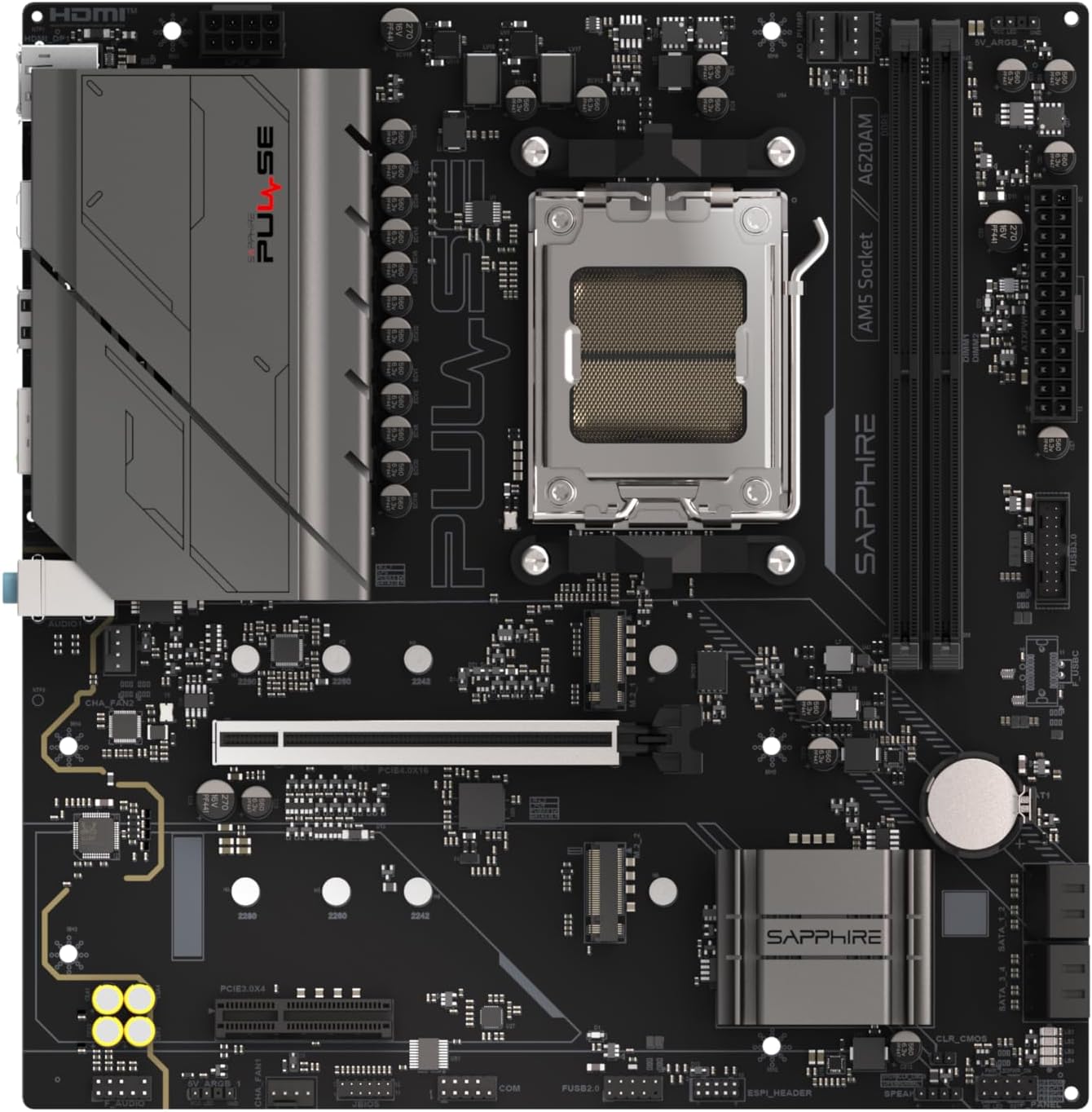 ANAKART AMD AM5 MATX PULSE A620AM 52118-03-40G