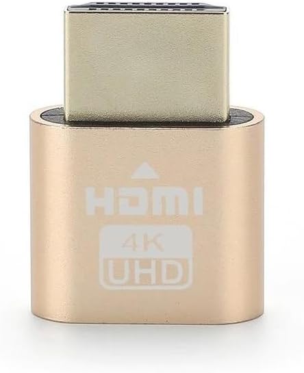 Hdmi 4k Uhd Dummy Plug Minning Bitcoin Sanal Monitör Ekran Kartı Emülatörü