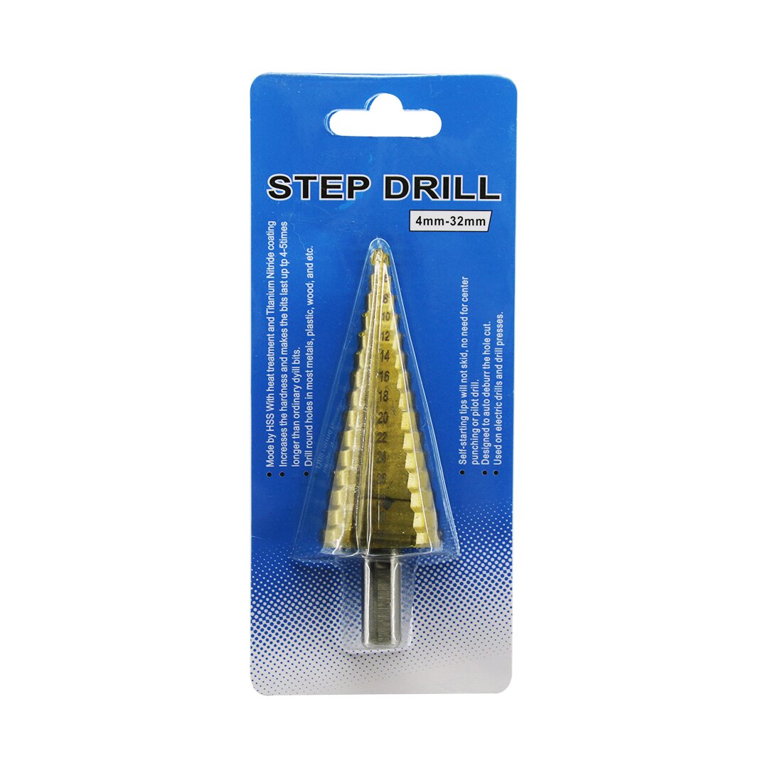 HSS KADEMELİ MATKAP UCU 4-32MM