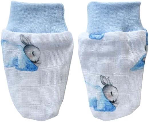 Bébé Lapin Müslin Eldiven