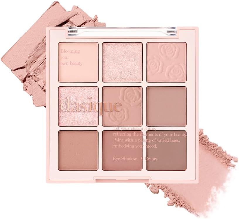 Mat ve Işıltılı Renk Seçenekleri Sunan Far Paleti Shadow Palette (#27 Rose Milk Tea)