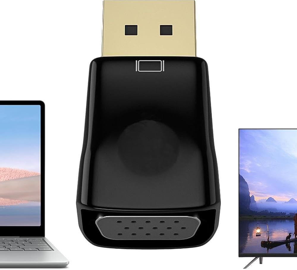 5152 Displayport To Vga Çevirici Dönüştürücü Adaptör.