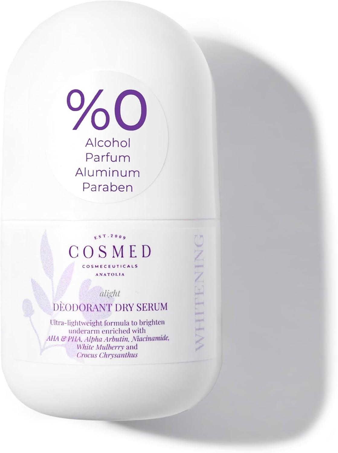 Cosmed Koltukaltı Leke Karşıtı Ter Kokusu Önleyici Dry Deodorant Roll-on 50 ml