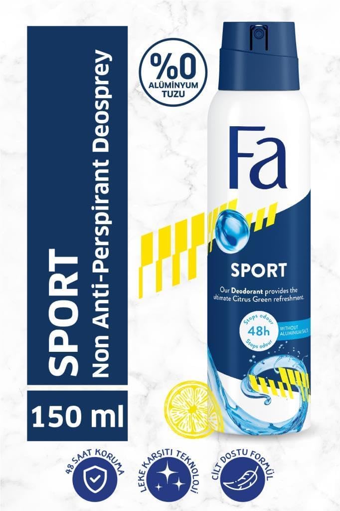 Men Sport 150 ml Turunçgil Aromalı Erkek Deosprey